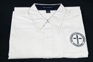 Ivory FCFI Long Sleeve Button Down Shirt