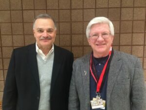 This Week in Agribusiness host and author of "Stories From the Heartland" Max Armstrong with Dennis Schlagel