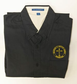 Black FCFI Short Sleeve Cotton Shirt